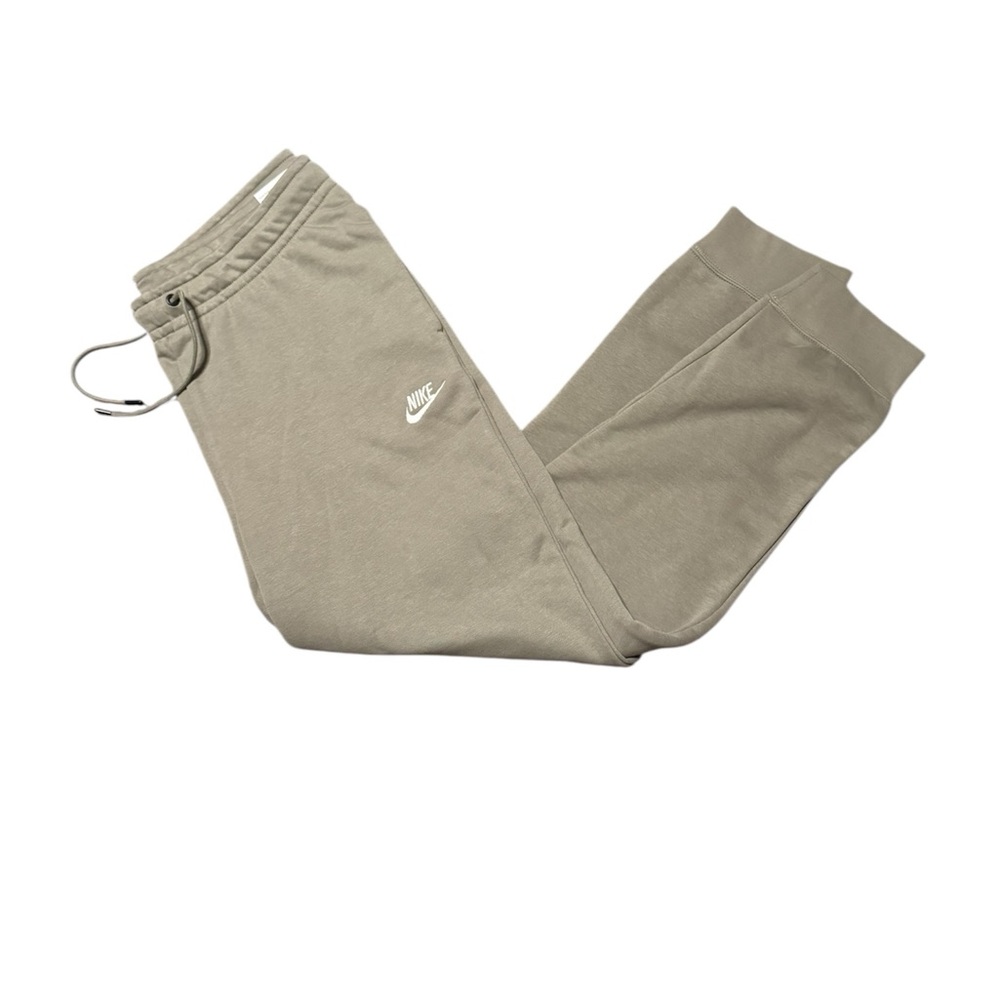 Nike Sportswear Essential Fleece Women's Mid-Rise Joggers - light green- nwt-L